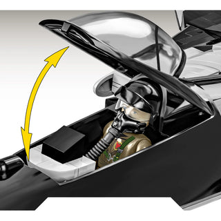 TOP GUN Su-57 FELON Fighter: COBI Set #5921 Building Kit Cobi Toys