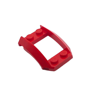Wedge 4 x 3 Open with Cutout and 4 Studs, Part# 47755 Part LEGO® Red