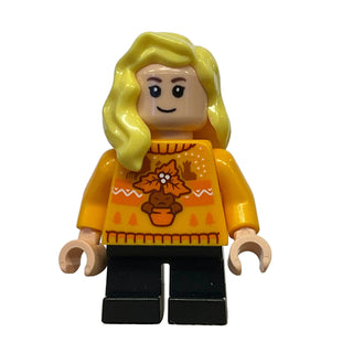 Hannah Abbott - Bright Light Orange Holiday Sweater, hp592- LEGO® Harry Potter Minifigure LEGO®