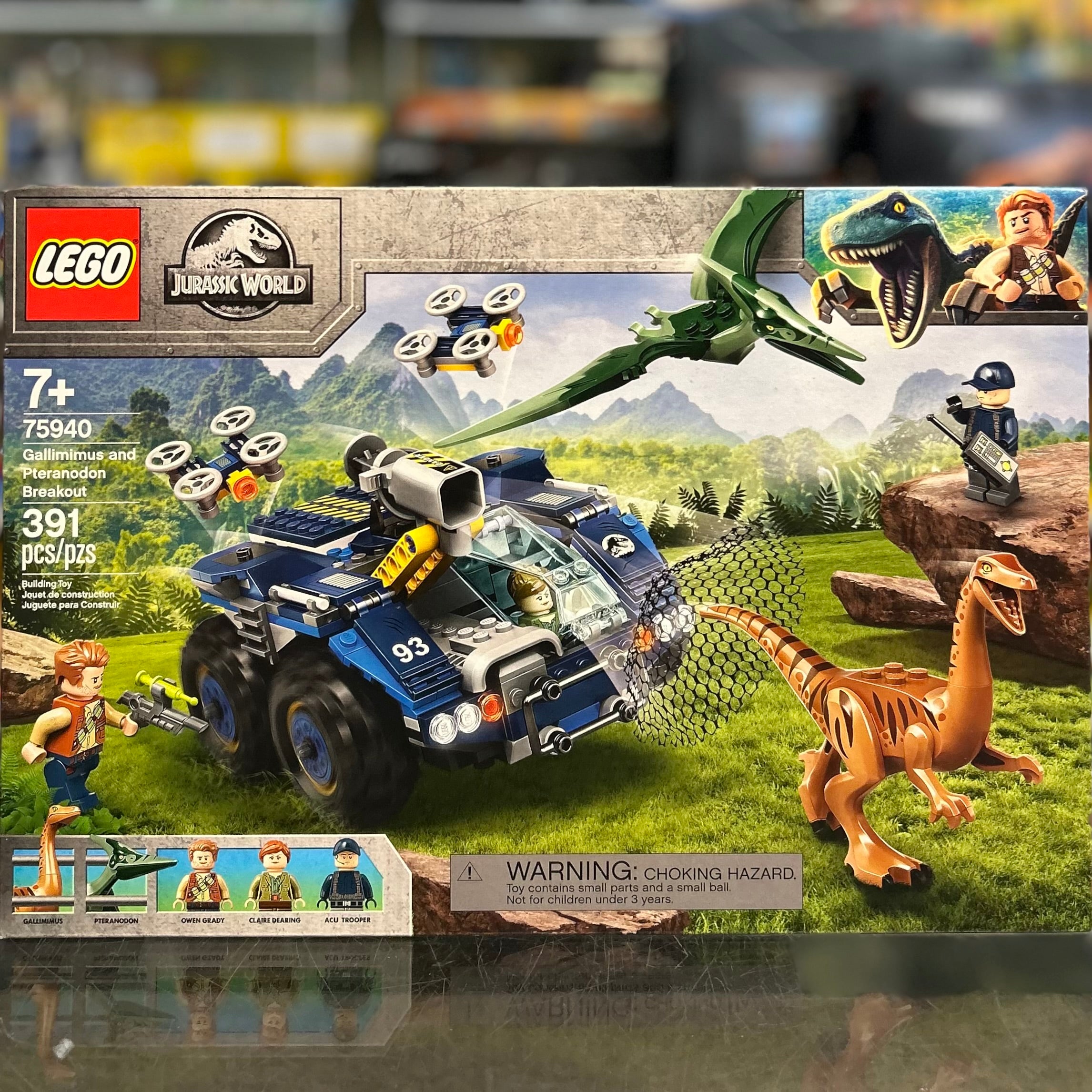 Gallimimus and Pteranodon Breakout, 75940-1 - Main Image