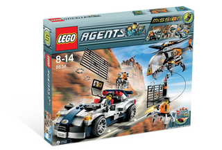 Mission 5: Turbocar Chase, 8634 Building Kit LEGO®   