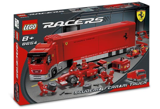 8654 - Scuderia Ferrari Truck - EMPTY BOX ONLY