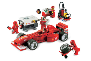 Ferrari F1 Fuel Stop, 8673 - LEGO® Racers Set
