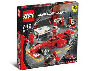 Ferrari F1 Fuel Stop, 8673 - LEGO® Racers Set