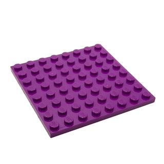 Plate 8x8, Part# 41539 Part LEGO® Purple 1 Part