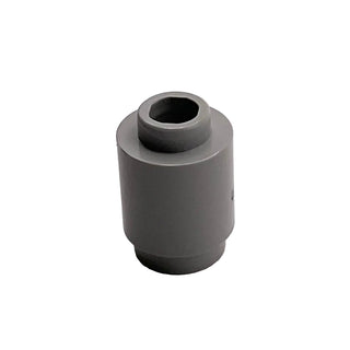 Brick Round 1x1 (Open Stud), Part# 3062 Part LEGO® Light Gray 1 Part