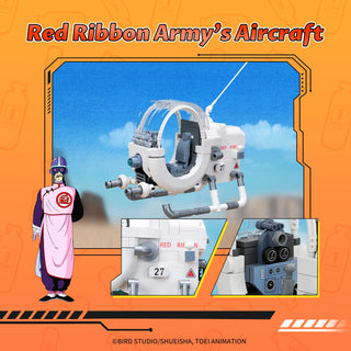 Pantasy x Dragon Ball Classic Ride Series - Red Ribbon Army's Aircraft, 87008 Building Kit Pantasy®