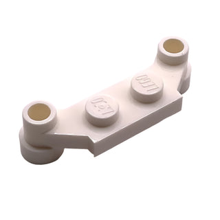 Plate, Modified 1x4 Offset, Part# 4590 Part LEGO® White
