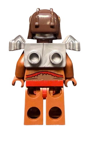 Crug - Flat Silver Heavy Armor, loc094 - LEGO® LEGENDS OF CHIMA Minifigure