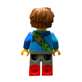 Mateo - Dark Azure Robe, Neck Bracket, drm044 Minifigure LEGO®