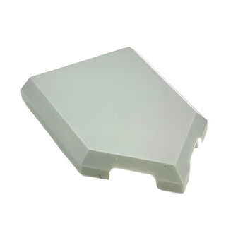 Tile, Modified 2 x 3 Pentagonal, Part # 22385 Part LEGO® Light Bluish Gray