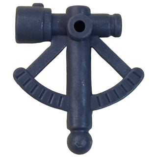 Minifigure Utensil Sextant / Quadrant Part#30154 Part LEGO® Dark Bluish Gray