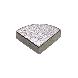 Tile Round 1x1 Quarter, Part# 25269 Part LEGO® Metallic Silver