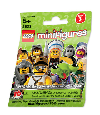 CMF's Series 3 Blind Bags, 8803 Building Kit LEGO®   
