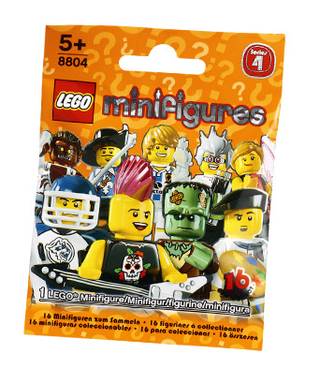 CMF's Series 4 Blind Bags, 8804 Building Kit LEGO®   