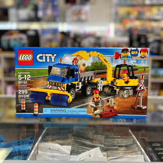 Sweeper & Excavator, 60152- LEGO® City Set Building Kit LEGO®