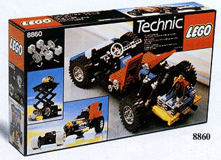 Car Chassis (Auto Chassis), 8860 Building Kit LEGO®   