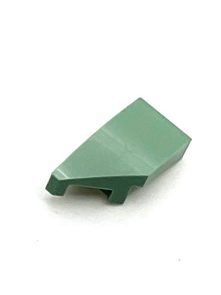 Wedge 2 x 1 x 2/3 Left, Part# 29120 Part LEGO® Sand Green