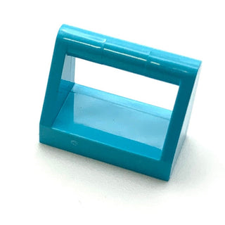 Tile Modified 1x2 with Bar Handle, Part# 2432 Part LEGO® Medium Azure  