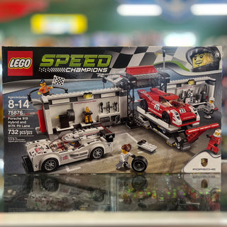 Porsche 919 Hybrid and 917K Pit Lane, 75876 - LEGO® Speed Champions Set
