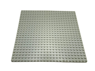 Baseplate 24 x 24, Part# 367a Part LEGO® Light Gray Very Good
