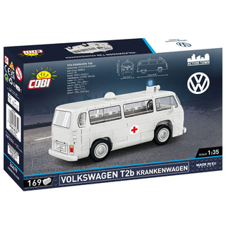 Volkswagen T2b Krankenwagen Ambulance: COBI Set #24619 Building Kit Cobi Toys