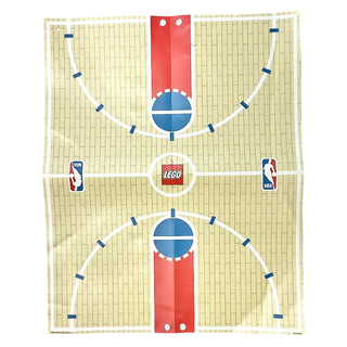 Tan Playmat with NBA Basketball Court Pattern, Part# 3428pls01 Part LEGO® Very Good