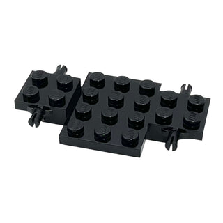 Vehicle, Base 4 x 7 x 2/3, Part# 2441 Part LEGO® Black