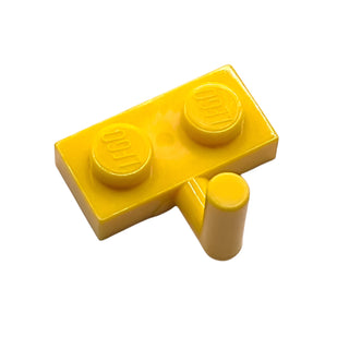 Plate, Modified 1x2 with Bar Arm Up (Horizontal Arm 6mm), Part# 4623a Part LEGO® Yellow
