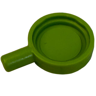 Minifigure Utensil, Frying Pan, Part# 4528 Part LEGO® Lime