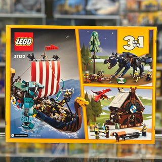 Viking Ship and the Midgard Serpent, 31132 Building Kit LEGO®