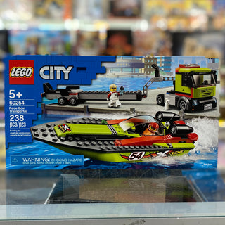 Race Boat Transporter, 60254-1 - LEGO® City Set Building Kit LEGO®