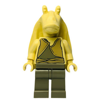 Jar Jar Binks, sw0017 Minifigure LEGO® Like New