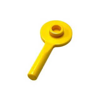 Minifigure, Utensil Signal Paddle, Part# 3900 Part LEGO® Yellow  