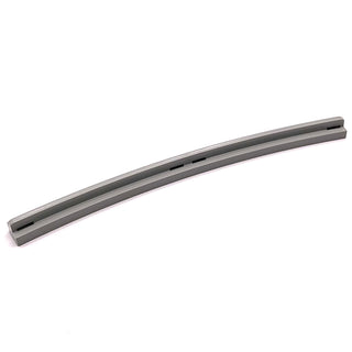 Train, Track Rail Curved Inside with Slots, Part# 3230b Part LEGO® Light Gray Very Good