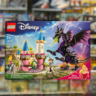 Maleficent's Dragon Form and Aurora's Castle, 43240 Building Kit LEGO®