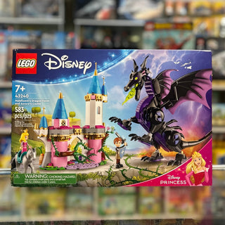Maleficent's Dragon Form and Aurora's Castle, 43240 - LEGO® Disney Set Building Kit LEGO®