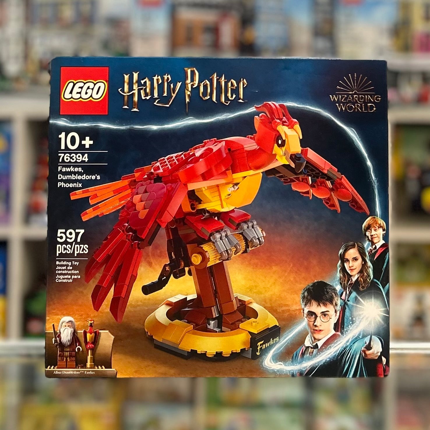 Lego Minifigure Lego Harry Potter Fawkes Dumbledore's Phoenix