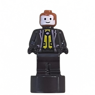 Fred / George Weasley Statuette / Trophy - Bright Light Orange Vest, 90398pb064 Minifigure LEGO®