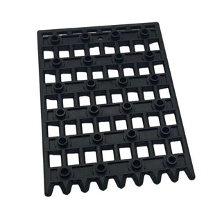 Door 1x8x12 Castle Gate (Portcullis), Part# 89519 Part LEGO® Black