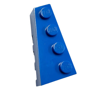 Wedge 4 x 2 Left, Part# 41768 Part LEGO® Blue
