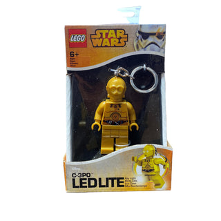 LED Key Light C-3PO Key Chain (LEDLITE), IQLGL-KE18 Gear Lego®
