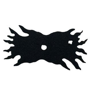 Minifigure Cape Cloth, Dementor Style Tattered, Part# 92865 Part LEGO® Black Very Good