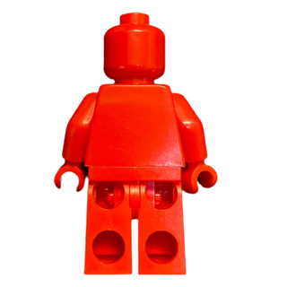 Plain Red Torso, Red Legs, Red Head (Monochrome) (LEGO VIP Letter I), gen091 Minifigure LEGO®