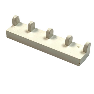 Hinge Tile 1 x 4, Part# 4625 Part LEGO® White