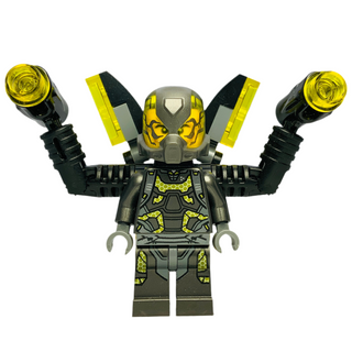 Yellowjacket, sh0189 Minifigure LEGO® with back pack