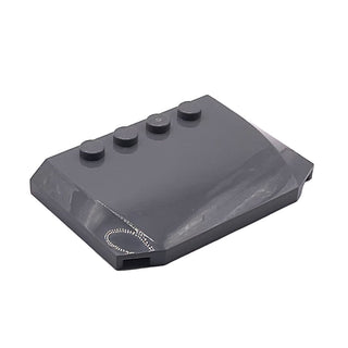 Wedge 4 x 6 x 2/3 Triple Curved, Part# 52031 Part LEGO® Dark Bluish Gray