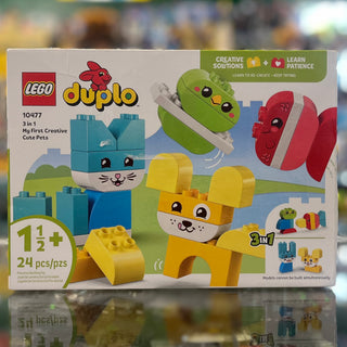 3 in 1 My First Creative Cute Pets, 10477 - LEGO® DUPLO Set