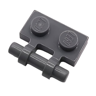 Plate, Modified 1x2 with Bar Handle on Side - Free Ends, Part# 2540 Part LEGO® Dark Bluish Gray