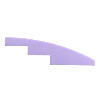 Slope, Curved 4 x 1, Part# 61678 Part LEGO® Medium Lavender